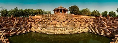 The Ajanta Caves. It were built in two phases, from the 2nd century BCE to the 1st century CE, and again in the 5th and 6th centuries AD